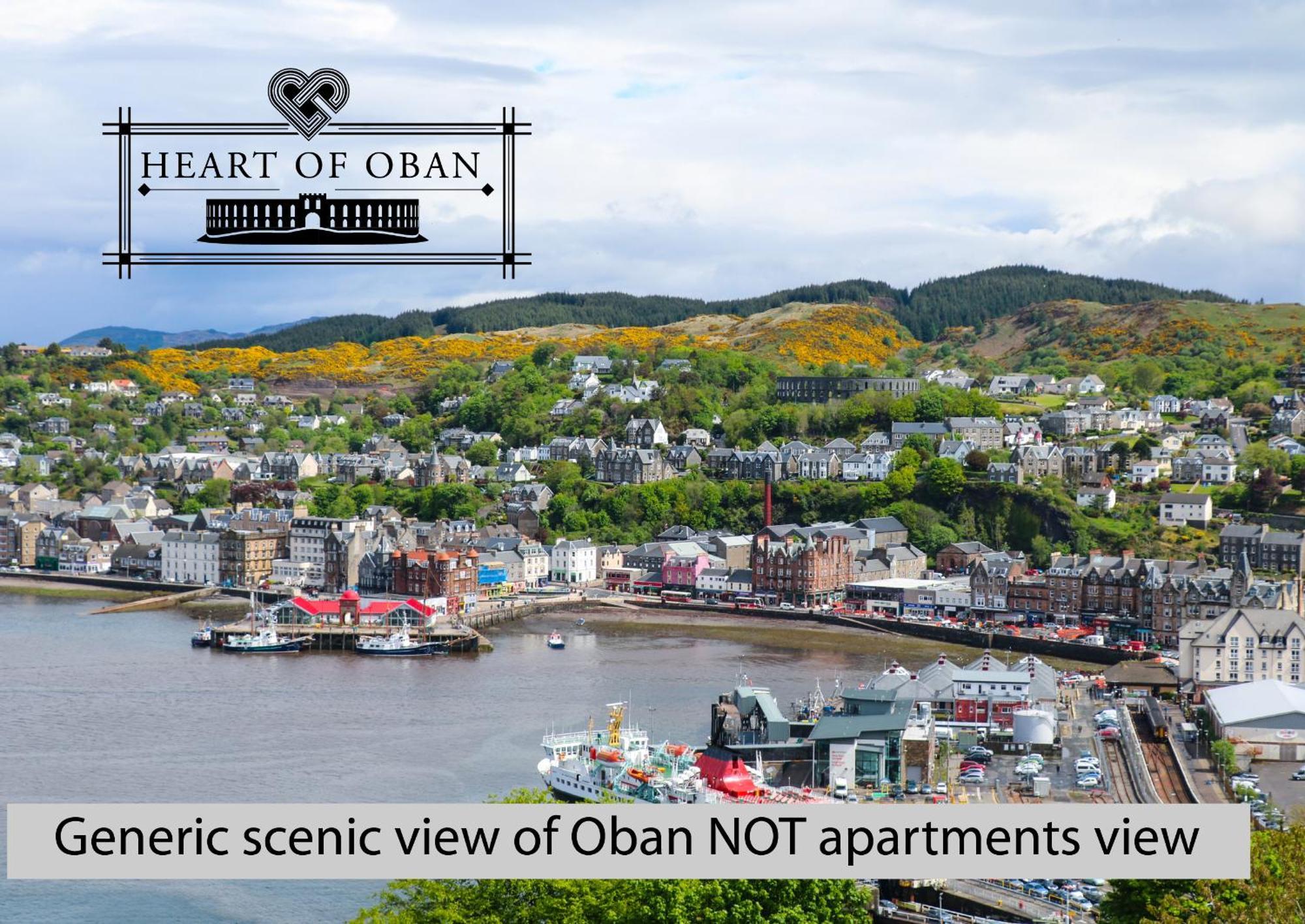 Heart Of Oban Leilighet Eksteriør bilde