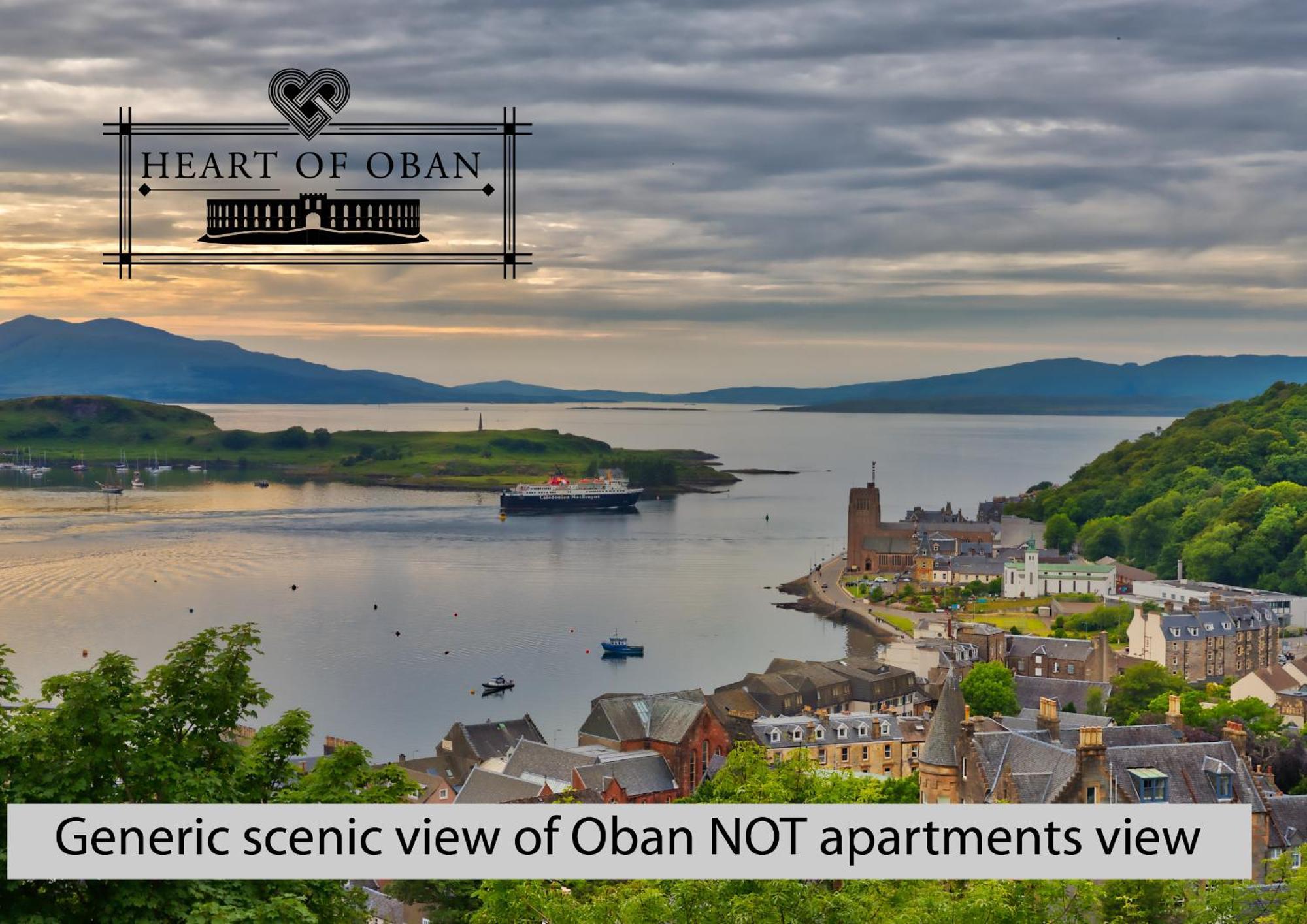 Heart Of Oban Leilighet Eksteriør bilde